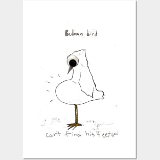 Bulbous Bird Posters and Art